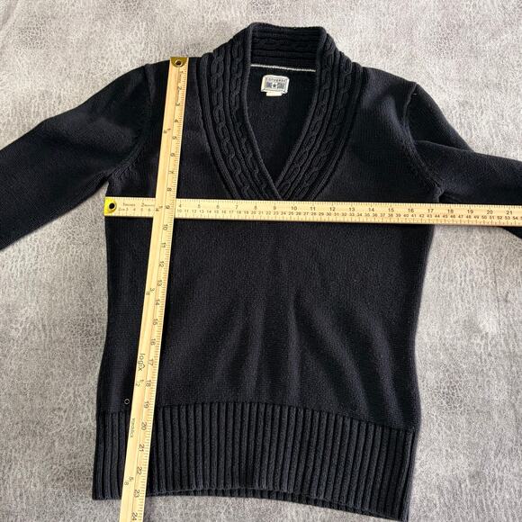 Converse Chunky Knit V-Neck Sweater - Picture 5 of 6